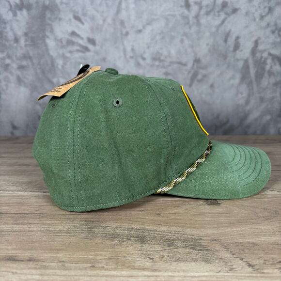 NWT Smokey Bear “Only You Can Prevent Wildfires” Hat by Mad Engine Green Cap - Picture 4 of 10